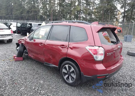 2018 Subaru Forester 2.5I Premium from USA, damaged, VIN JF2SJAECXJH565424